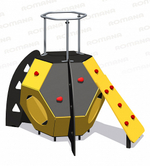 Игровой модуль для уличных спортивных площадок