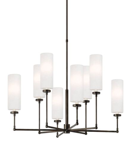 Черная люстра “Новара”