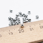 Бусина Рондель, сталь, размер 3*2 мм, цена за 10 штук