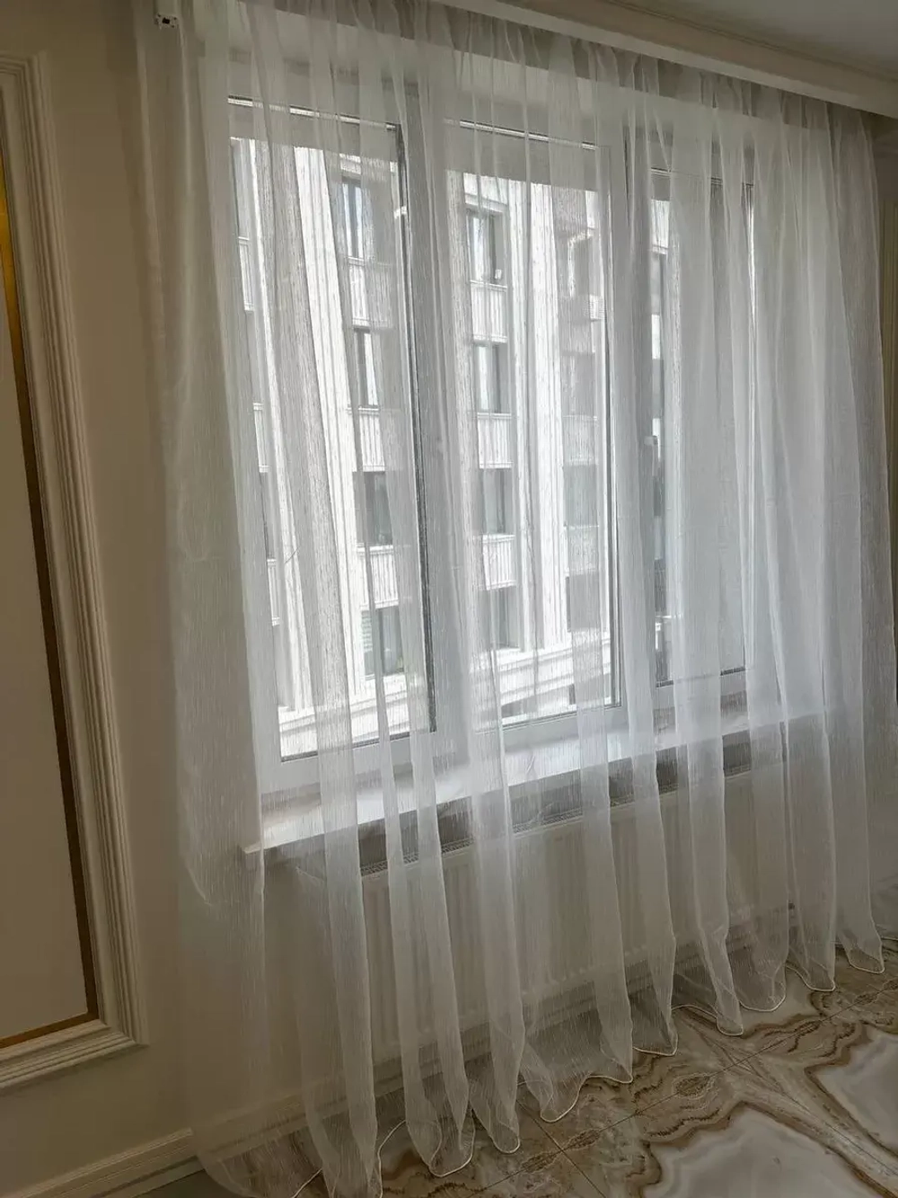 Тюль органза Дождик 270х400 см