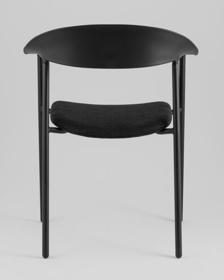 Стул Form с подушкой пластик черный