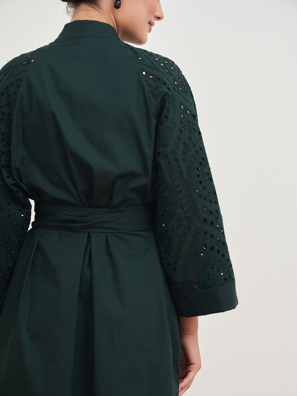 Платье кимоно ажурное