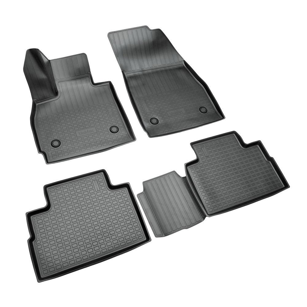 Ковры в салон Norplast для Chery Tiggo 9 2024-, Черный, 1,2 ряд, арт.NPA11-C11-775-1