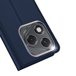 Чехол книжка из PU кожи синего цвета от Dux Ducis для смартфона Honor 400 Lite, серия Skin Pro Series Case
