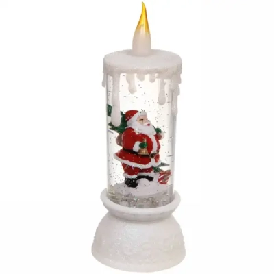 Сувенир с подсветкой «Зимняя свеча» 25*9,5 см