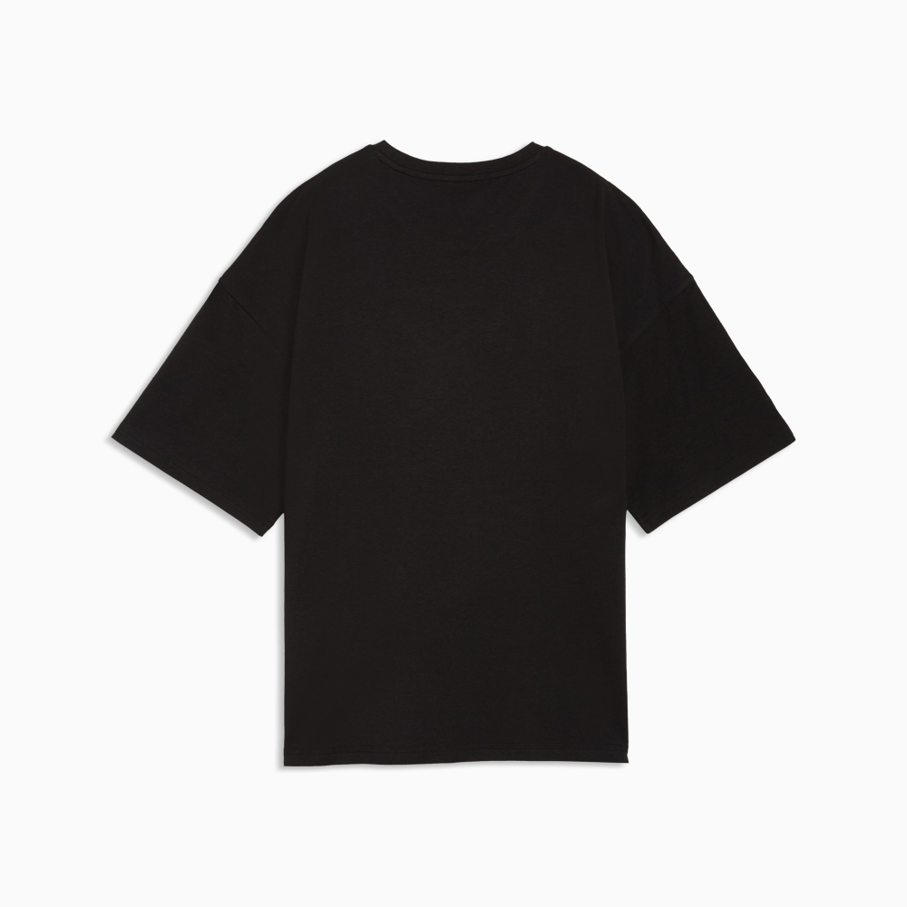 Футболка женская PUMA ESS GRAPHICS LEO LUXE Bedazzled Oversized Tee