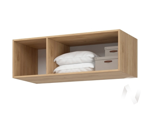 Антресоль 1200 АН-02 Лион (дуб крафт золото/графит серый)