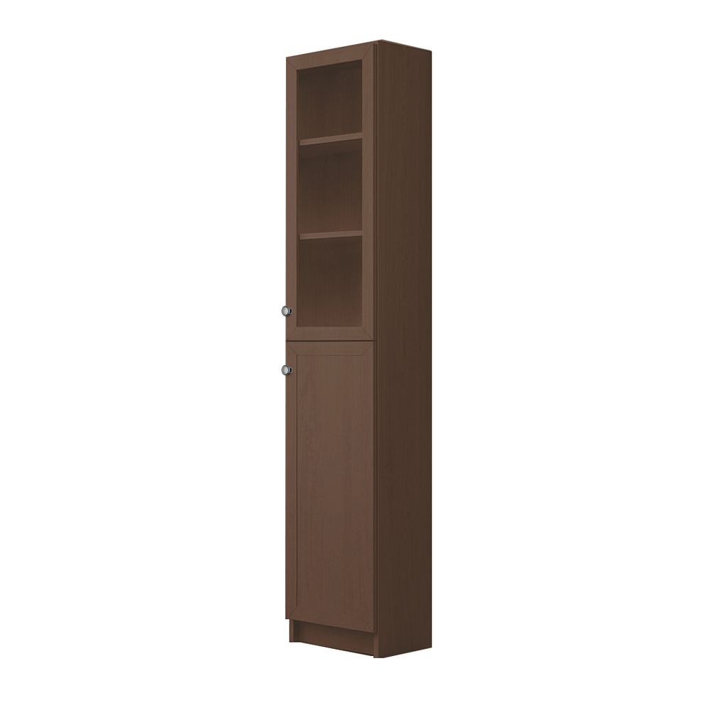 Шкаф книжный Билли 330 Орех Экко 9459 40*30*202 см, Коричневый   Фиеста