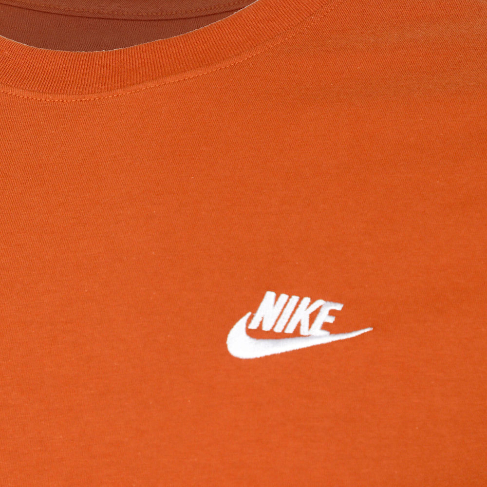 Мужское теннисное поло Nike Sportswear Club T-Shirt Men - Rust