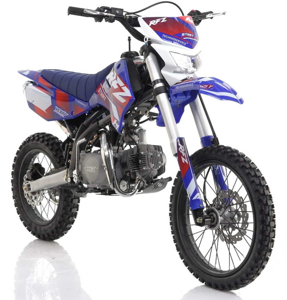Питбайк Apollo RFZ START 125X-LE, 17/14 синий