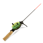 Удочка зимняя Три Кита Техно d-75, с пробковой ручкой (хлыст стекловолокно), Ассорти