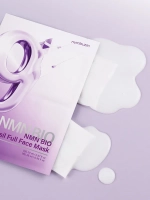 Numbuzin Тканевая 3D-маска для подтяжки лица No.9 NAD Bio Lifting Full Cover Facial Mask 48 мл х 4 шт