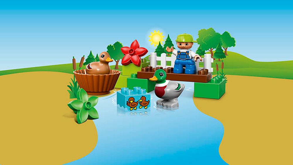 LEGO Duplo: Уточки в лесу 10581 — Forest: Ducks — Лего Дупло