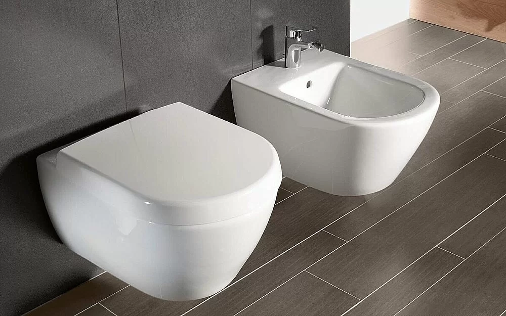 Унитаз подвесной Villeroy&Boch Subway 2.0 5614R001 альпийский белый, безободковый