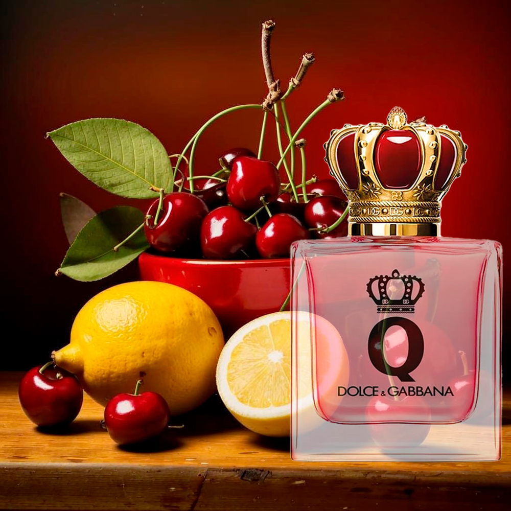 Dolce&Gabbana Q by Dolce&Gabbana — парфюмерная вода для женщин. Изображение создано by Kandinsky