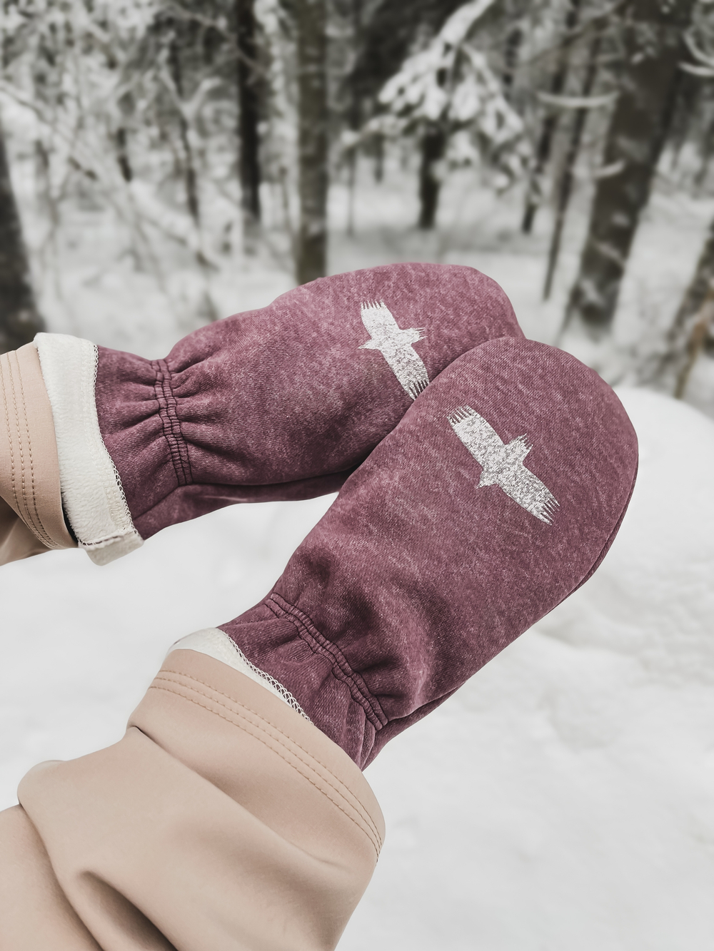 Варежки Одёха / Mittens "Odyoha”