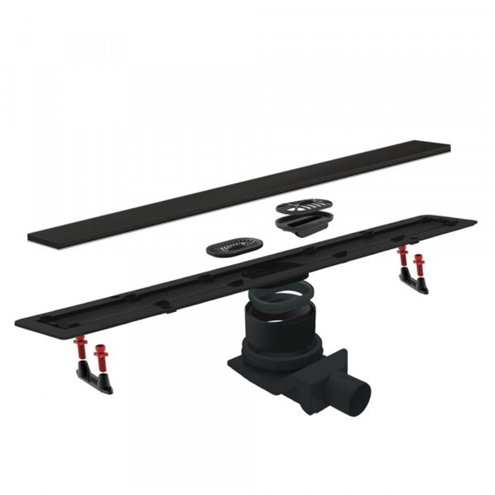 Душевой лоток Pestan Confluo Frameless Line 750 Black Matte