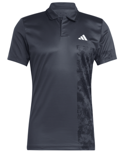 Мужское теннисное поло Adidas Paris Tennis Heat.Rdy Freelift Polo Shirt - carbon