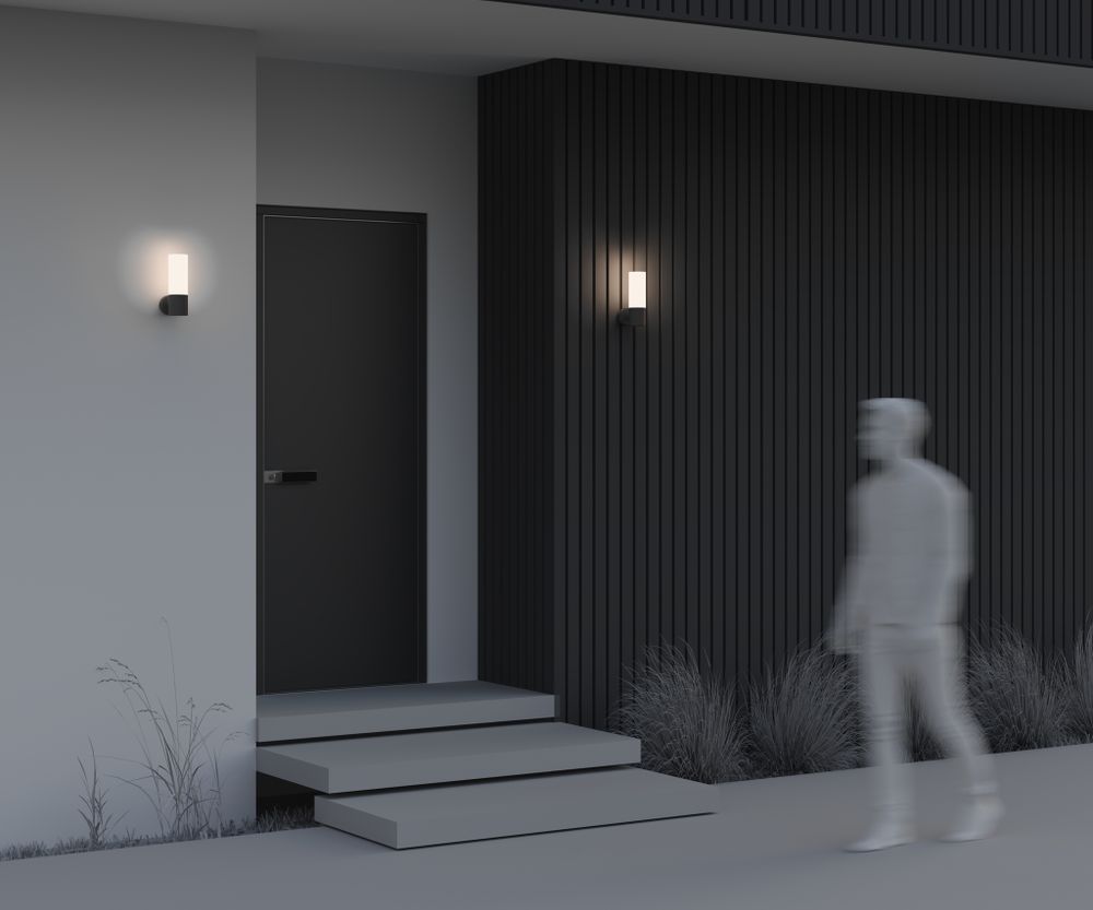 Настенный светильник (бра) Outdoor O418WL-01B