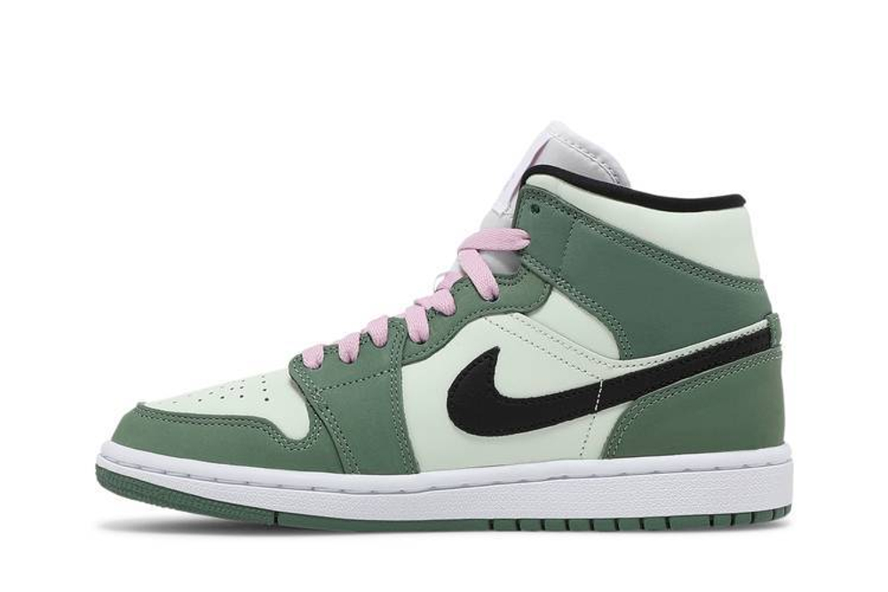 Кроссовки Jordan Air Jordan 1 Mid Se "Dutch Green" (Женская размерная сетка)