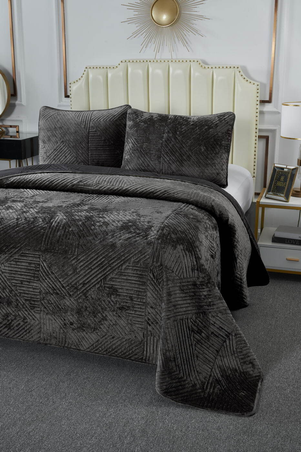 Покрывало 160х220 и наволочка 50х70 Sofi De MarkO Патрисия Стоун