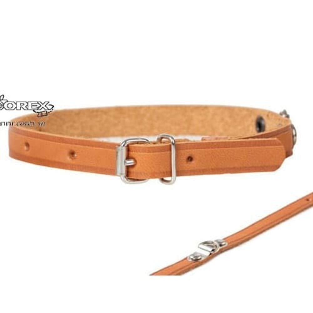 ОШЕЙНИК &quot;BUDDY&quot;  12мм КОЖА 16-28см 20001