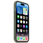 Силиконовый чехол с поддержкой MagSafe Apple Silicone Case для iPhone 14 Pro, Olive (Оливковый)