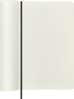 Блокнот в линейку Moleskine Soft Vegan Leather (QP616BKVBOABOX) A5 черный в подарочной коробке