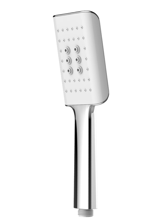 1055 Лейка для душа 1 режим. (самоочищающая,ХРОМ)  GANZER  (50/1шт)