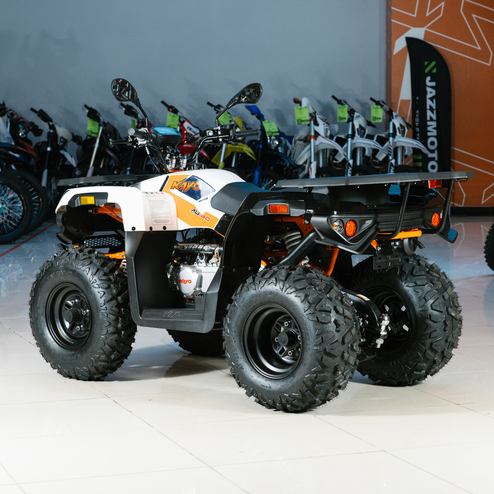 Квадроцикл KAYO AU180 c ПТС белый 2024 г.