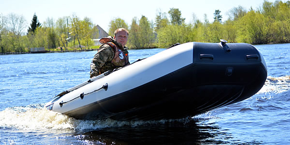 Лодка ПВХ ХАНТЕР Стелс 385 А Лайт
