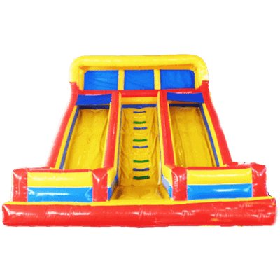 Надувной батут-горка "Радужный"