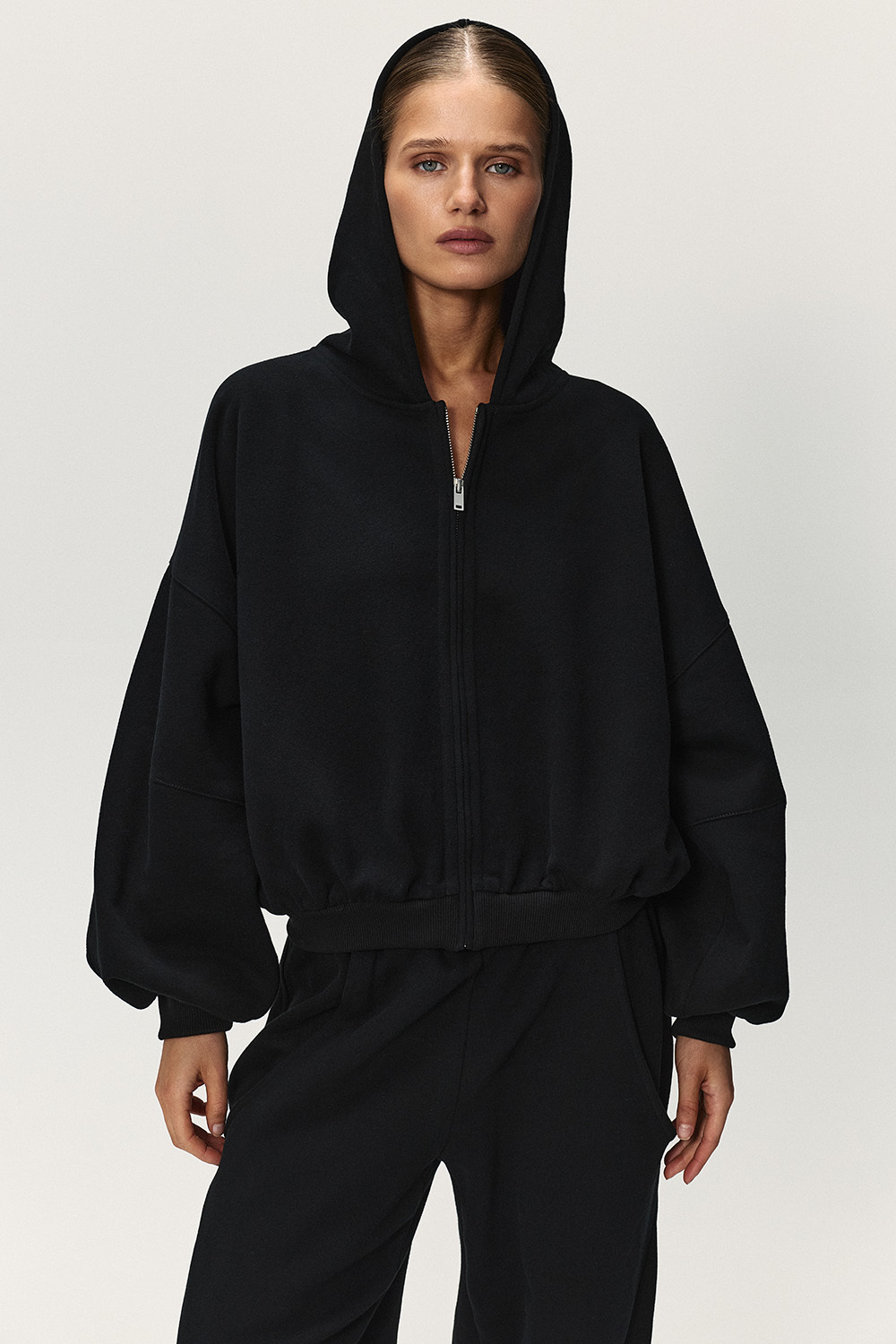 Толстовка утеплённая Чёрный