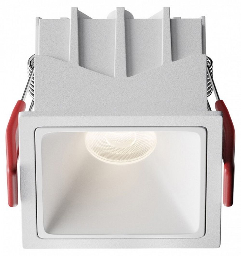 Встраиваемый светильник Maytoni Alfa LED DL043-01-10W4K-SQ-W-1