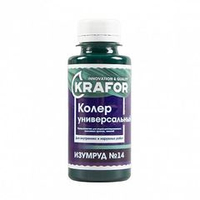 КОЛЕР УНИВЕРСАЛЬНЫЙ №14 ИЗУМРУД 100 МЛ (6/108) "KRAFOR"