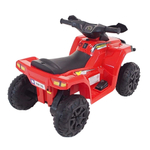 PITUSO Электроквадроцикл XH116, 6V/4.5Ah,20W*1,колеса пласт,свет,муз,амортиз,68*42*45см,Красный/RED