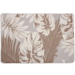 Коврик для ванной 80*120"Тропики» молочный