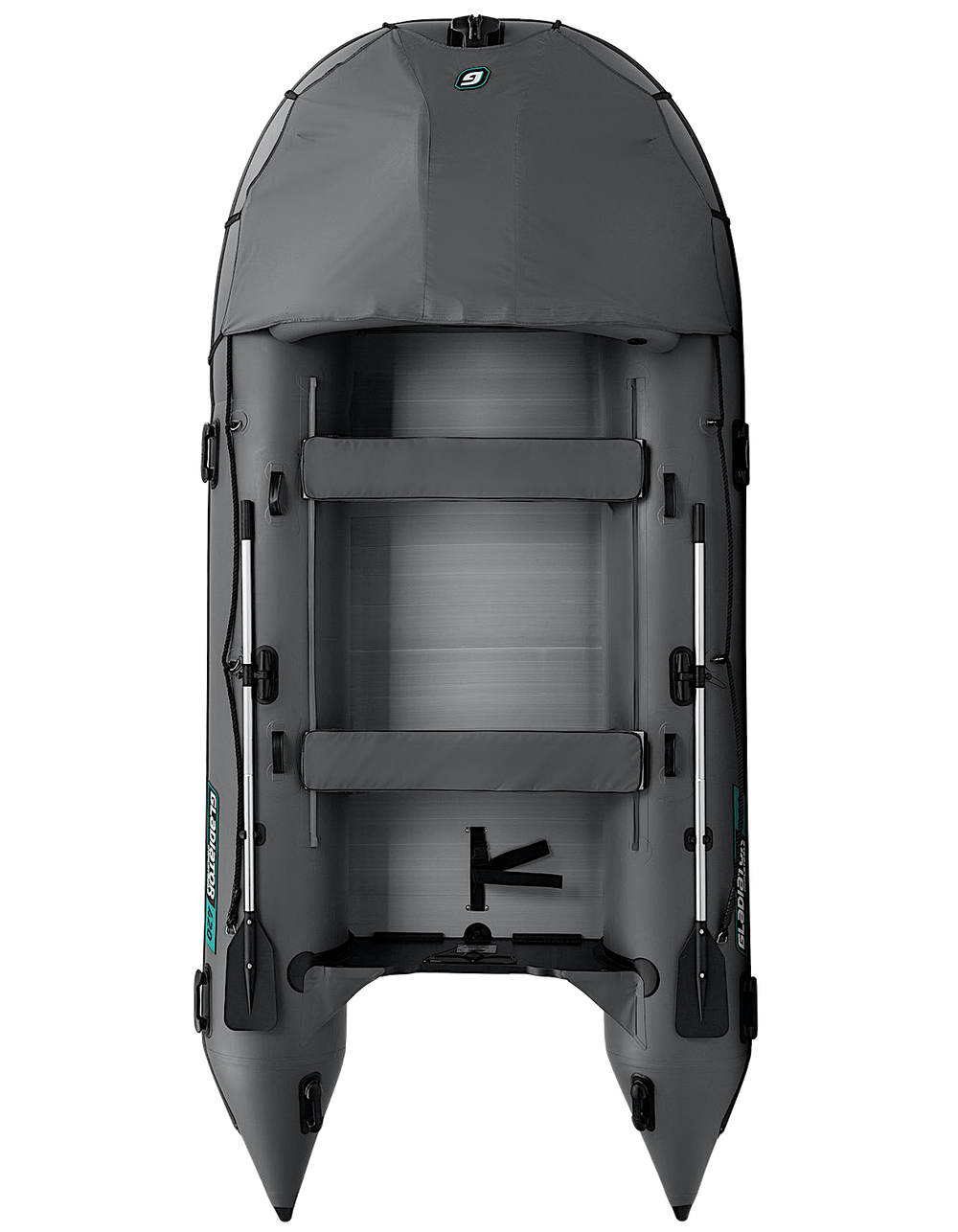 Лодка ПВХ Gladiator Active C420AL с алюминиевым полом