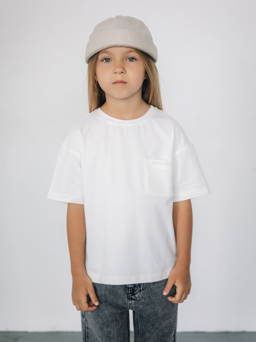 Футболка "Base", Молоко