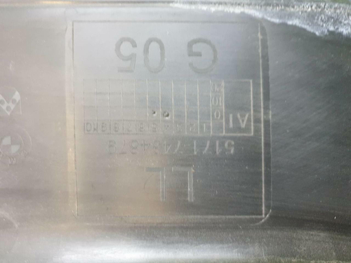 Жабо BMW X5 G05 (2018-н.в.)