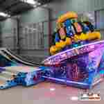 Летающая машина с подсветкой «Галактика», 8 мест, 9×3×3,5 м