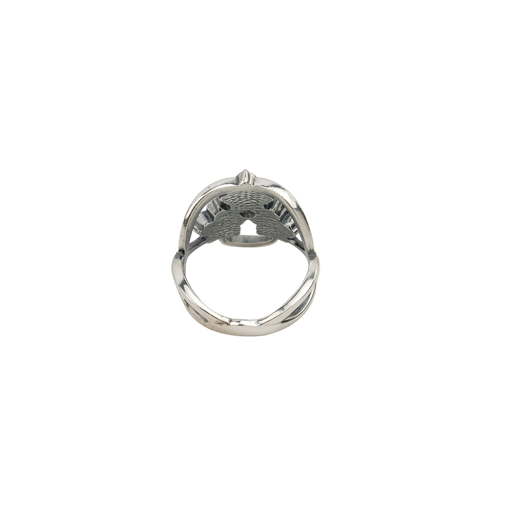 "Элэна"  кольцо в серебряном покрытии из коллекции "Хрустальный сад" от Jenavi