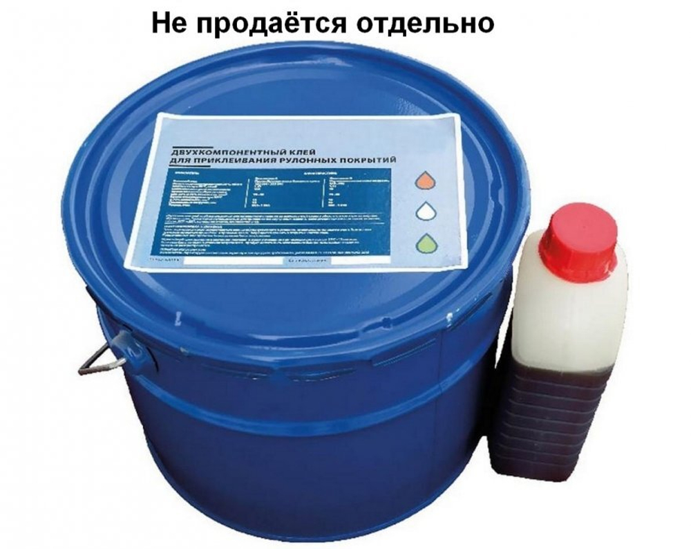 Клей двухкомпонентный полиуретановый Юнион, 11 кг