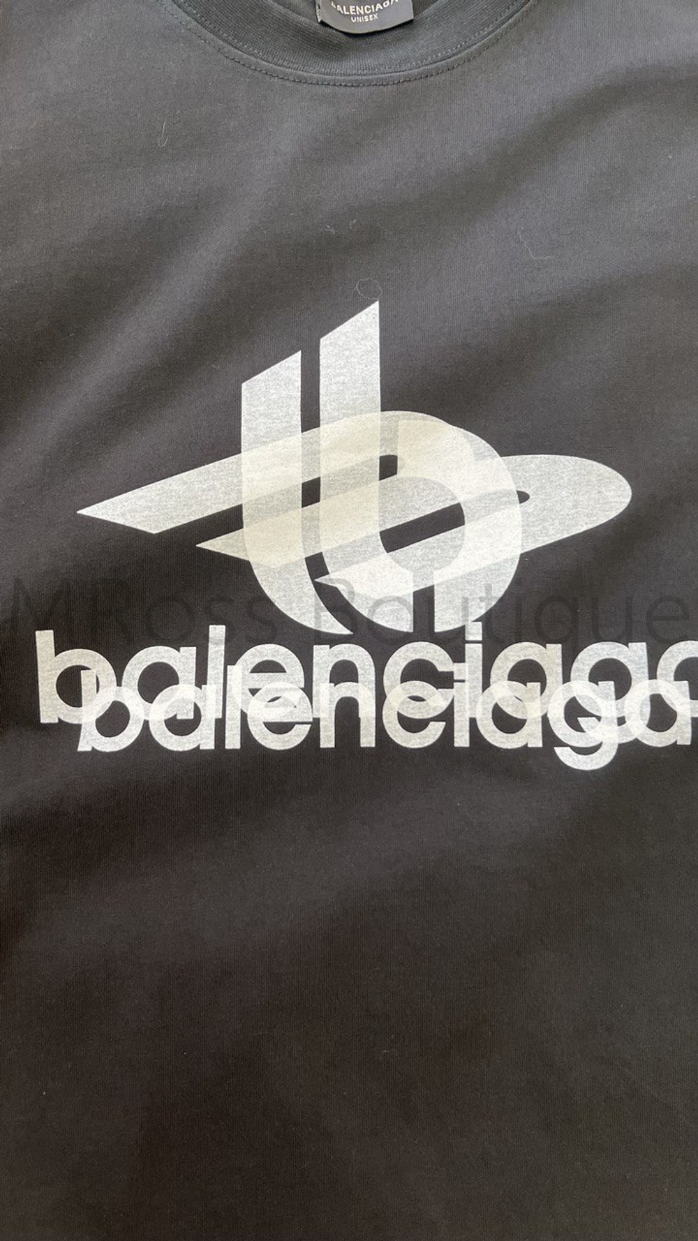 Футболка Balenciaga оверсайз премиум класса