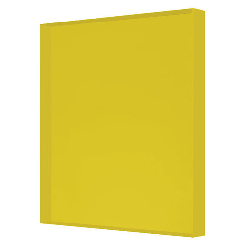 Поликарбонат монолитный Borrex Optima желтый 3050х2050х5 мм