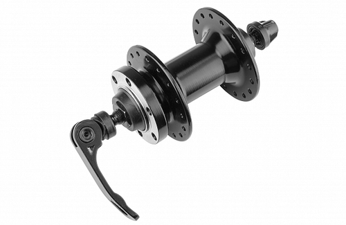 Втулка передняя 32H WZ-A282FBQ WANGZHENG под диск торм, алюм. чёрн. быстросъём, промподшип.