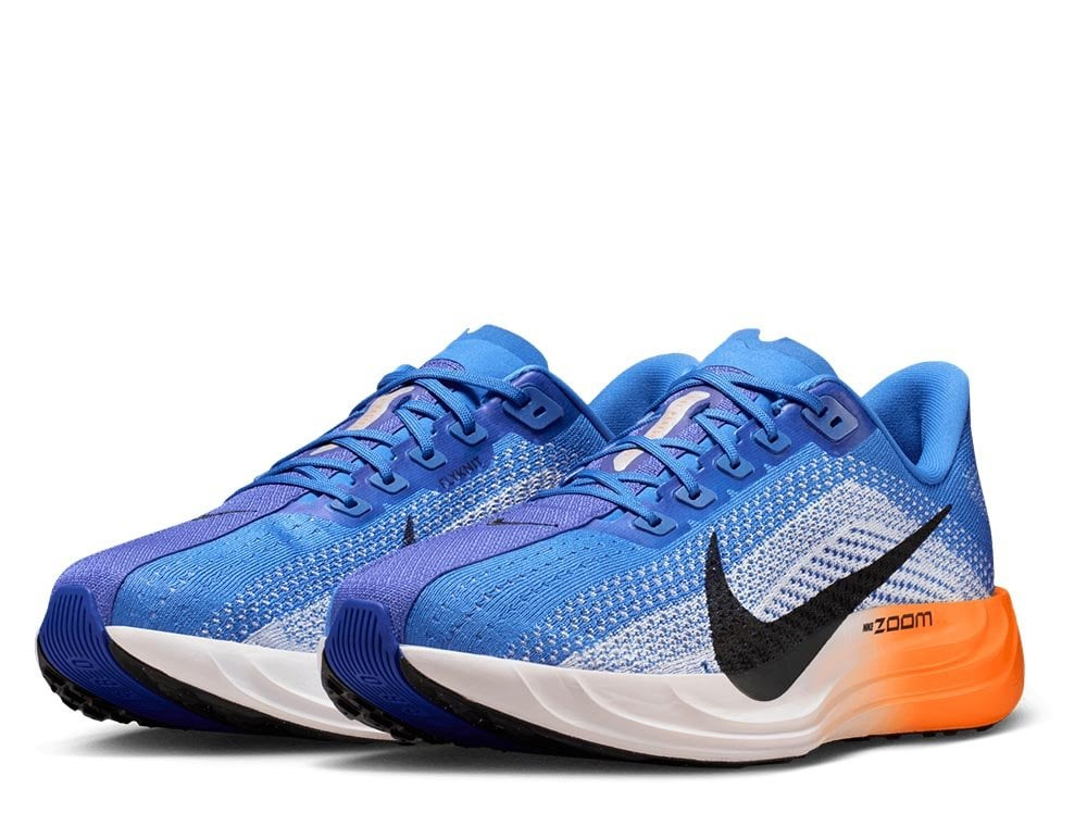 Мужские беговые кроссовки Nike Pegasus Plus M сине-оранжевые