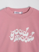 Летний костюм для девочки с юбкой-шорты