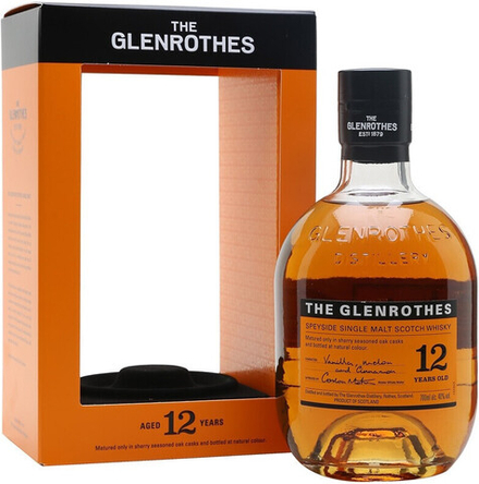Виски Glenrothes 12 Years Old gift box, 0.7 л