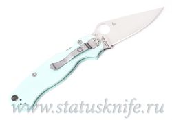 Нож Spyderco C81GPTL2 Paramilitary 2 S90V Teal G-10фотография - 4